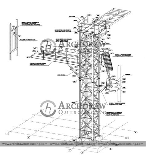 structure fabrication drawing